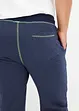 Joggingbroek in denim look met contrastdetails, bonprix