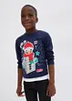 Jongens kerst longsleeve van biologisch katoen, bonprix