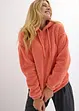 Fleece hoodie van teddy, bonprix