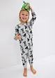 Kinderen pyjama onesie van biologisch katoen, bonprix