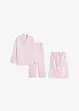 Geweven pyjama van flanel met cadeauzakje (3-dlg. set), bonprix