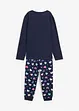 Meisjes pyjama met biologisch katoen (2-dlg. set), bonprix