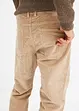 Loose fit corduroy thermobroek, straight, bonprix