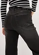 Bootcut jeans met high waist en comfortband, bonprix