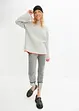 Reversibel trui van fijne knitwear, bonprix