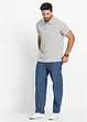 Classic fit instapbroek van licht katoen, straight, bonprix