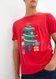 T-shirt met kerstprint, bonprix