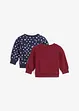 Baby sweater (set van 2) met kerstmotieven, bonprix