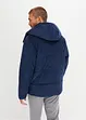Gewatteerde jas van corduroy met afneembare capuchon, bonprix