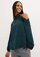 Tuniek met cut-outs en kant, bonprix