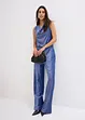 Jumpsuit met glitter, bonprix