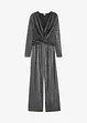 Jumpsuit met glitter, bonprix