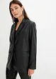 Imitatieleren blazer, bonprix