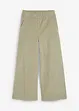 Wijde corduroy broek met high-waist comfortband, bonprix