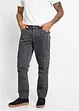 Relexed fit cargo broek van puur katoen, straight, bonprix