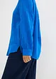 Lange mousseline blouse van katoen, bonprix