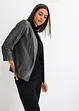 Jersey blazer met glitter, bonprix