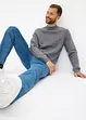 Regular fit stretch jeans, straight (set van 2), bonprix
