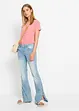 T-shirt in een viscosemix, bonprix