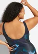 Corrigerend badpak met rimpels, licht corrigerend, bonprix