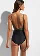 Badpak met cut-out en volants, bonprix