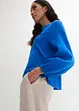 Oversized blouse van mousseline, bonprix