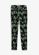 Twill broek met print, bonprix