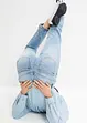 Straight jeans met high waist, low stretch, bonprix