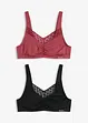 Feel Comfort-bralette van zacht materiaal (set van 2), bonprix