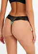 String panty met glanseffect, bonprix