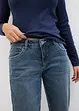 Boyfriend stretch jeans mid waist, bonprix