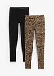 Legging (set van 2), bonprix