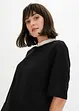 Mini jurk van scuba met turtleneck, bonprix