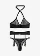 Bralette + string + jarretels (3-dlg. set), VENUS