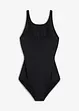 Corrigerend badpak met transparant mesh, medium corrigerend, bonprix