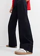 Wide leg stretch jeans mid waist, bonprix