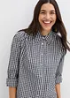 Oversized geruite blouse, bonprix