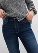 Skinny stretch jeans, high waist, bonprix