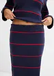 Midi rok met split, bonprix