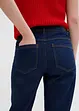 Straight jeans mid waist, full length, bonprix