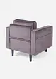 Fluwelen fauteuil, bonprix