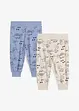 Baby shirtbroek (set van 2) van biologisch katoen, bonprix