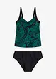 Tankini met gerecycled polyamide (2-dlg. set), bonprix