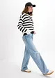 Boxy trui in ajour, bonprix