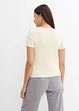 Geribd shirt van biologisch katoen (set van 2), bonprix