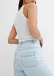 Balloon jeans high waist, super zacht, cropped, bonprix