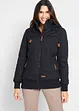 Outdoor jas met imitatieleren details, bonprix