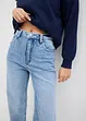 Wide leg jeans, high waist, full length, bonprix