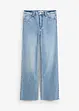 Wide leg jeans, high waist, full length, bonprix