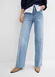 Wide leg jeans, high waist, full length, bonprix